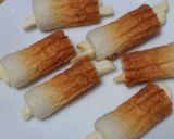 竹輪の冷凍ポテト詰め☆おつまみやお弁当に作り方1写真