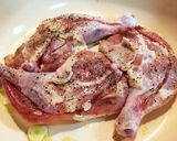 Xmasに鳥レッグ☆ニンニクバター醤油味作り方2写真