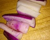 日野菜のえび漬け(甘酢漬け)作り方1写真