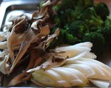 牛肉と舞茸のオイスターソース炒め作り方1写真