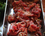 牛肉と舞茸のオイスターソース炒め作り方2写真