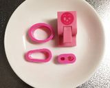 抜き型で簡単♪ペタッとシナモロール弁当作り方1写真