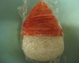 クリスマスサンタさん弁当（キャラ弁）作り方2写真