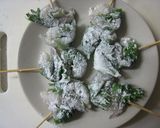 大葉巻き巻き☆海老の串揚げ作り方5写真