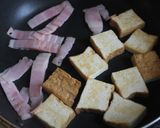 *厚揚げと小松菜の塩ゆずオイスター炒め*作り方6写真