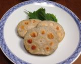 はんぺん明太のれんこんはさみ焼作り方8写真