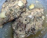 *チキンのラップサラダ*作り方3写真