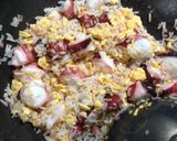 たこ焼き風炒飯作り方3写真