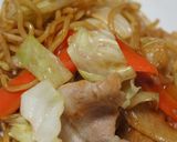 ホットプレートで楽チン焼きそば♪作り方8写真