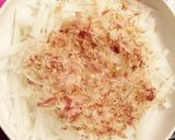 居酒屋風！？ハマる❀大根トロロサラダ❀作り方1写真