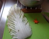 最速のクリスマスツリー鍋（白菜）作り方1写真