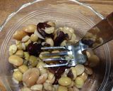 潰し茹で豆のサラダ作り方2写真