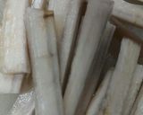 ごぼうのごま油炒め作り方1写真