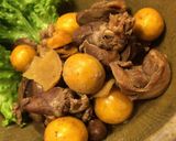 本格B級グルメ鶏もつ煮込み作り方3写真