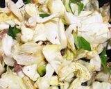 ねぎたっぷりの計量簡単！回鍋肉作り方5写真