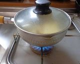 最速のきつねパスタ作り方3写真