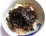 生のりを味わう✦おかかと生のりのっけご飯作り方4写真