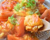 トマトと卵の甘酢炒め作り方10写真