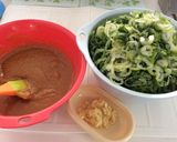 青ネギたっぷり、ネギ味噌作り方1写真