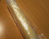 ビニール１枚でメロンパンのクッキー生地！作り方3写真