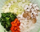 炊飯器お粥＊味噌煮込みうどん風作り方2写真
