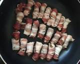 バラ肉しそ明太子くるくる巻作り方5写真