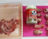豚肩小間切れの一口トンカツ作り方1写真