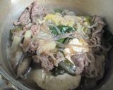 すき焼きの次の日の牛丼作り方1写真