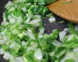 サラダ感覚の黒米炒飯作り方7写真