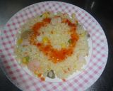 スイートチリととろけるチーズでピラフ☆作り方1写真