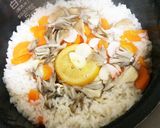 塩レモンde簡単炊き込みご飯♪作り方3写真
