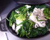 ストウブで牡蠣と白菜のグラタン作り方3写真