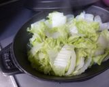 ストウブで牡蠣と白菜のグラタン作り方2写真