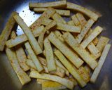 高野豆腐のスパイシー揚げ作り方2写真
