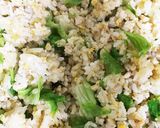 ランチ!鶏そぼろとレタスのパラパラ炒飯作り方6写真