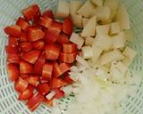 炊飯器リゾット＊クリームシチュー風作り方2写真