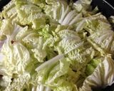白菜とたらのミルク煮作り方3写真