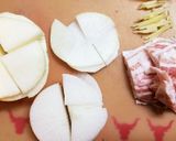 ル・クルーゼで簡単美味しい♡豚バラ大根作り方1写真