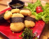 もっちり海苔巻き豆腐のごましそダレ作り方7写真