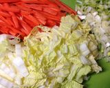 牛肉と白菜のチャプチェ作り方2写真