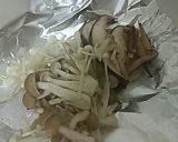 トースターでタラとキノコのホイル焼き作り方3写真