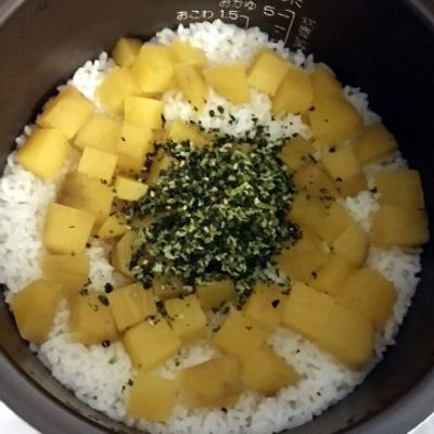 さつまいもと高菜の混ぜごはん by あひ0 【クックパッド】 簡単
