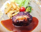 ハンバーグをジューシー肉汁あふれる裏技7作り方16写真