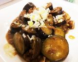 なすと椎茸のひき肉炒め作り方9写真