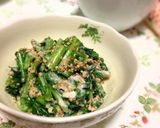 台湾マヨネーズのなばな胡麻和え作り方5写真