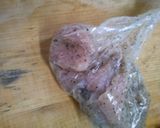 白菜 鶏肉の 白ワイン トマト煮込み♡作り方1写真