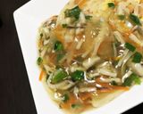 五目炒飯に！大根のトロトロあんかけ炒飯作り方5写真