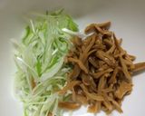 胸肉とメンマのおつまみ和え作り方3写真
