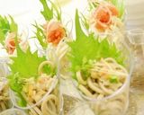 一口年越しそば大根おろしアートで羊に♪作り方2写真