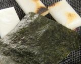 焼き餅食べよう★たまり醤油＋わさび作り方3写真
